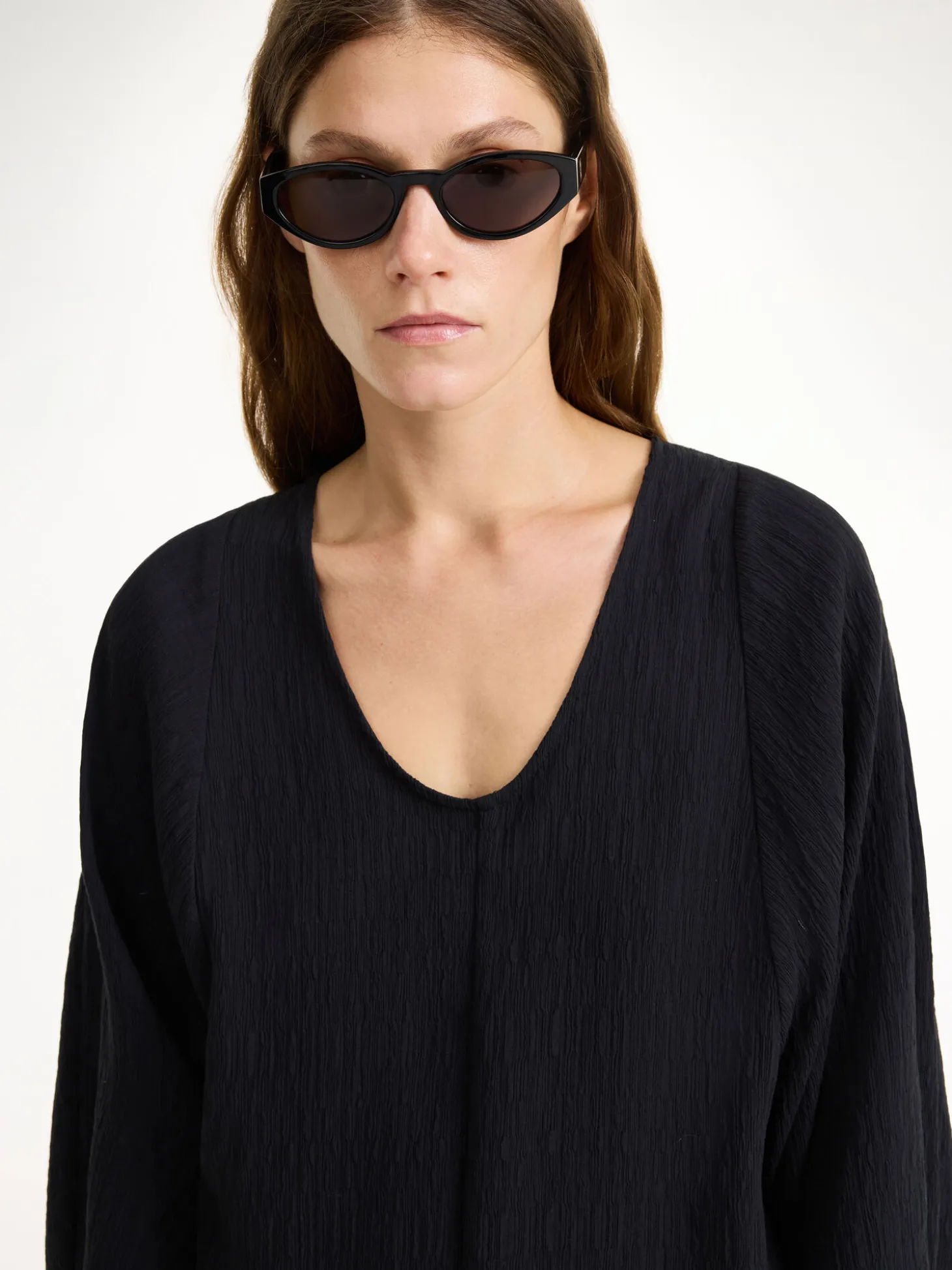 New By Malene Birger Carmona midikjole Black