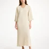 Outlet By Malene Birger Carolynn maxikjole OysterGray