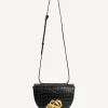 Outlet By Malene Birger Cebella skuldertaske i l&aelig;der Black