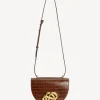 New By Malene Birger Cebella skuldertaske i l&aelig;der Bison