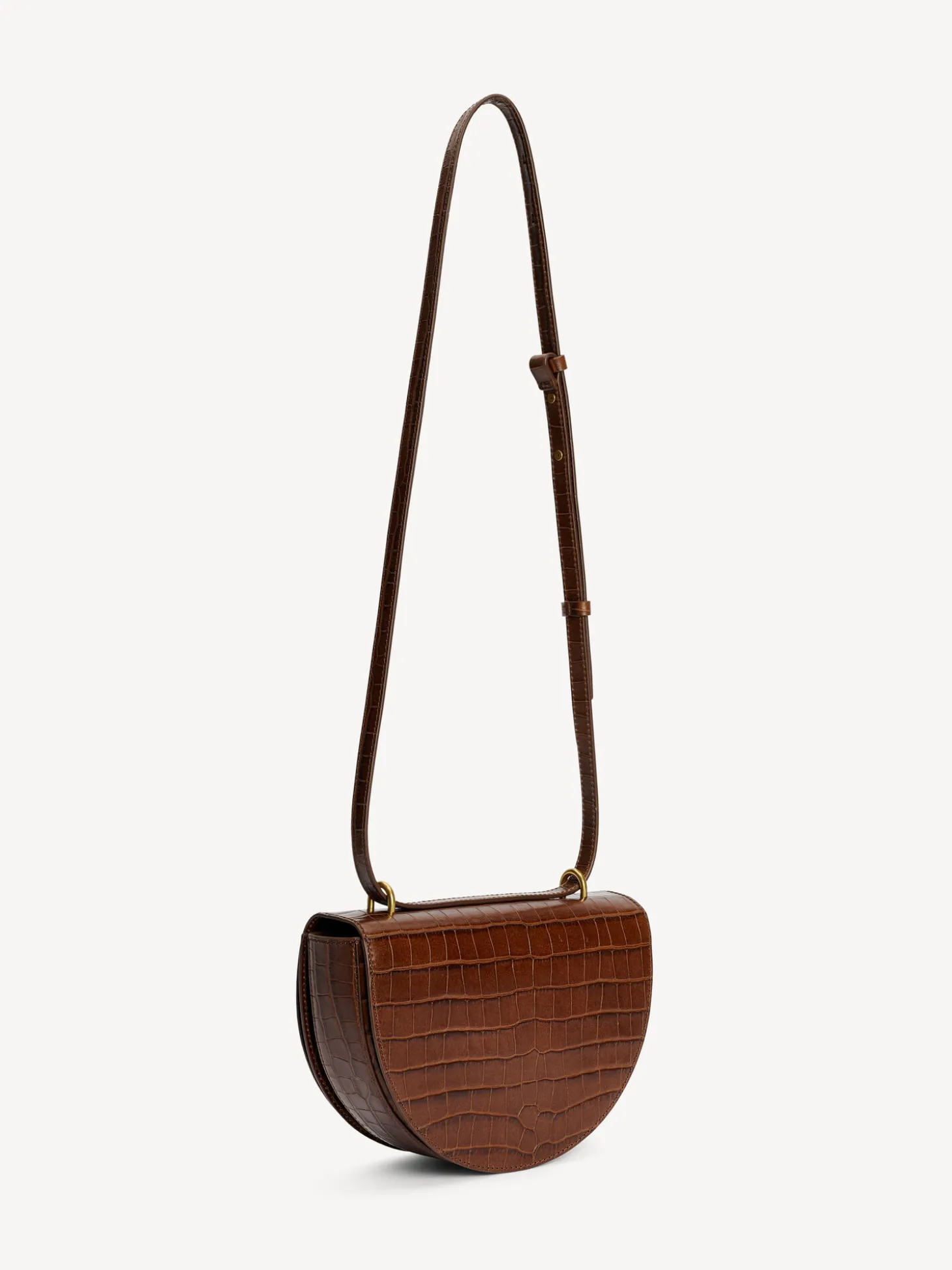 New By Malene Birger Cebella skuldertaske i læder Bison