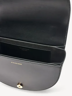 Discount By Malene Birger Cebella skuldertaske i læder Black