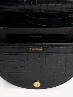 Outlet By Malene Birger Cebella skuldertaske i l&aelig;der Black