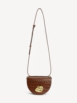 Discount By Malene Birger Cebelle skuldertaske i l&aelig;der Bison