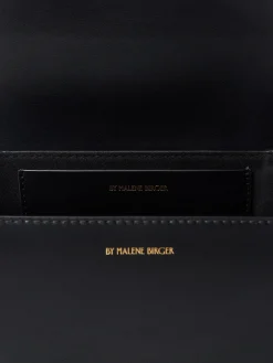 Outlet By Malene Birger Cebelle skuldertaske i l&aelig;der Black