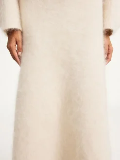 Best By Malene Birger Christina maxinederdel OysterGray
