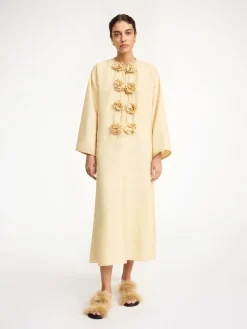Best By Malene Birger Cicelia maxikjole i silke SeaMist