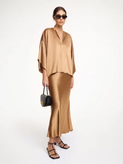 Discount By Malene Birger Cicie bluse ToastedCoconut