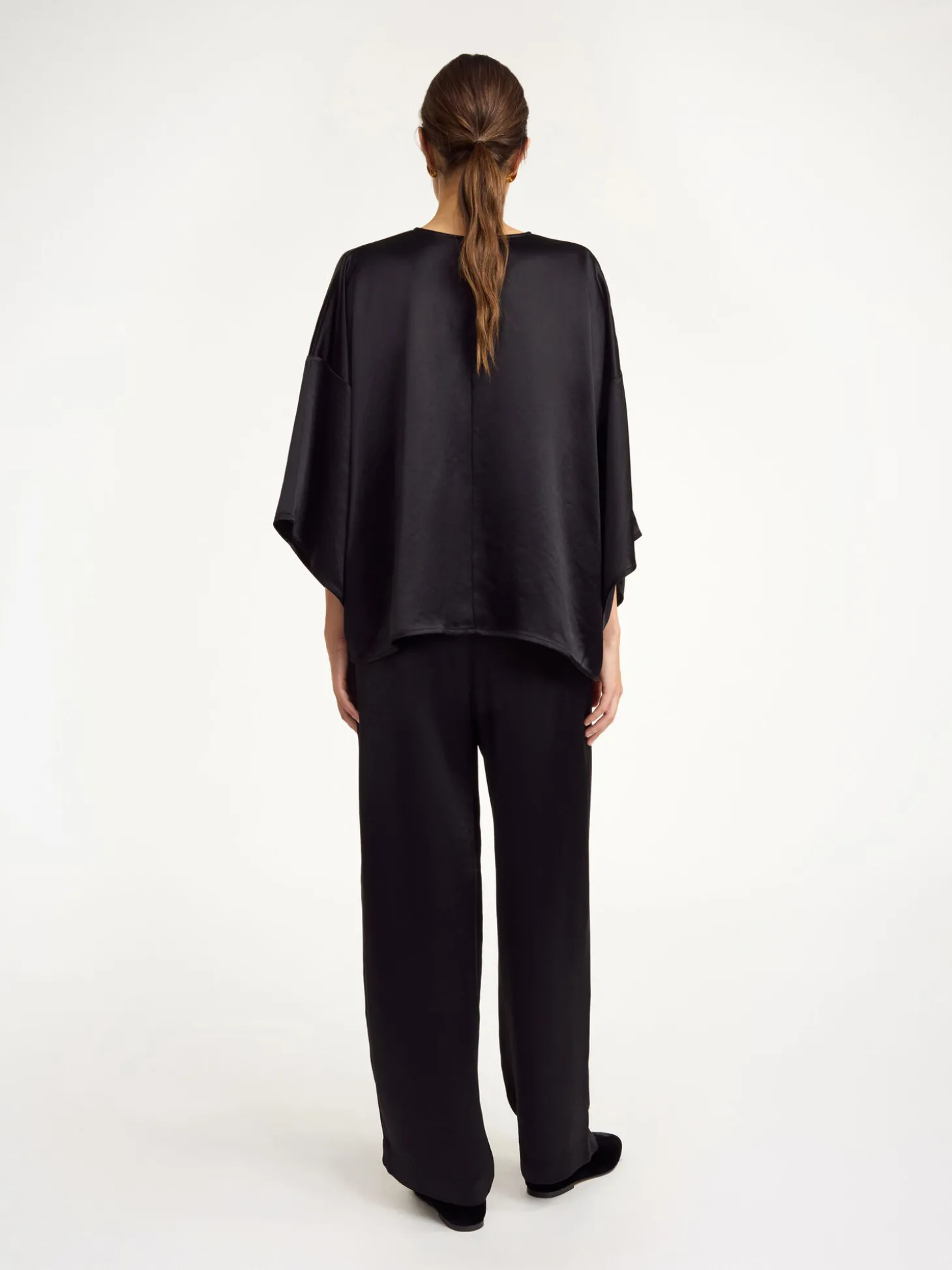 New By Malene Birger Cicie bluse Black