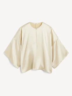 Clearance By Malene Birger Cicie bluse OysterGray