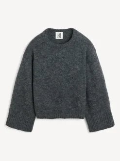 Fashion By Malene Birger Cierra sweater GreyMelange