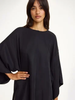 Hot By Malene Birger Cime midikjole Black