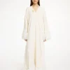 Best By Malene Birger Clarrie maxikjole SoftWhite
