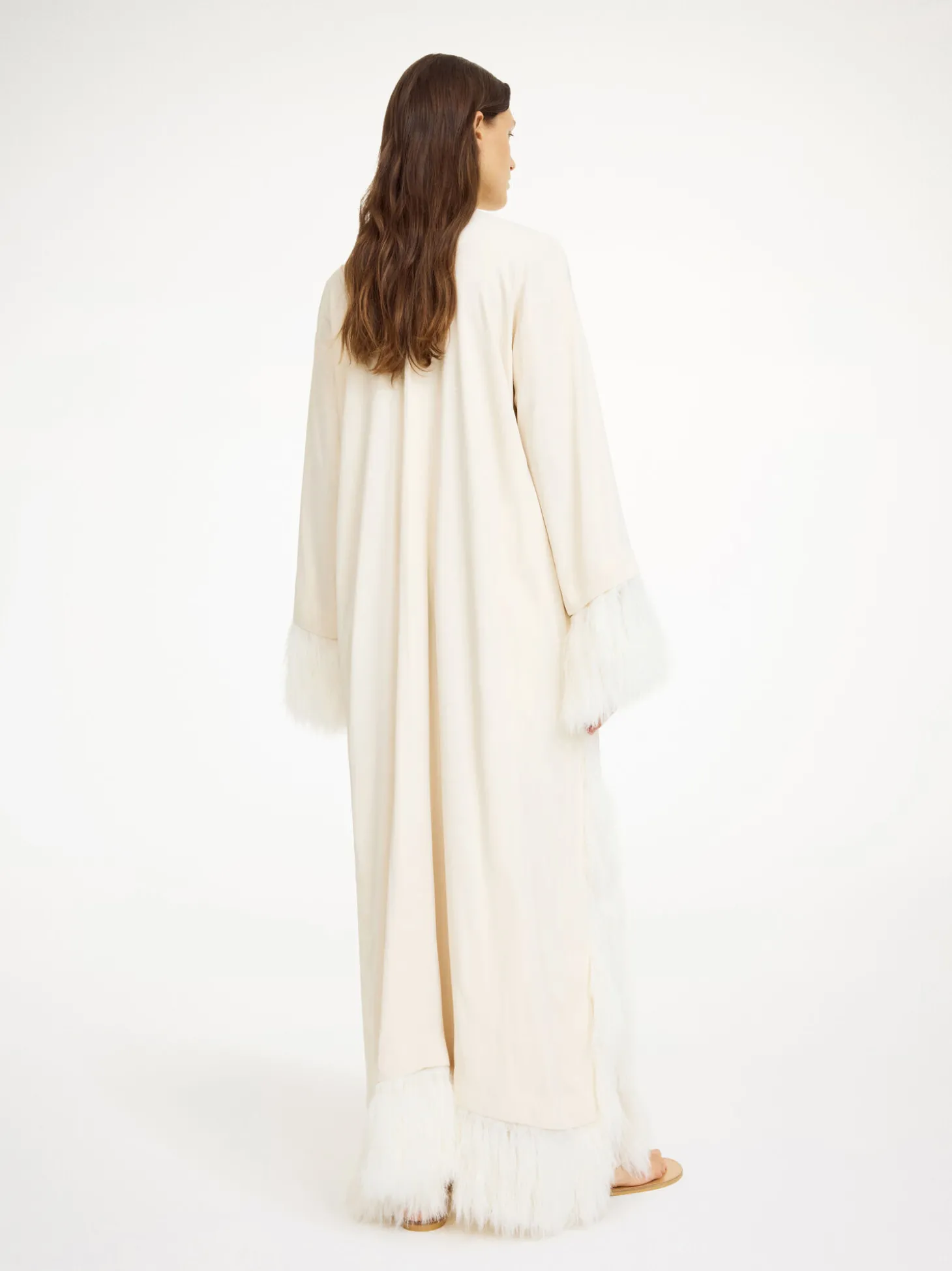 Best By Malene Birger Clarrie maxikjole SoftWhite