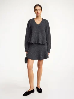 Sale By Malene Birger Cova sweater GreyMelange