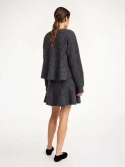 Sale By Malene Birger Cova sweater GreyMelange