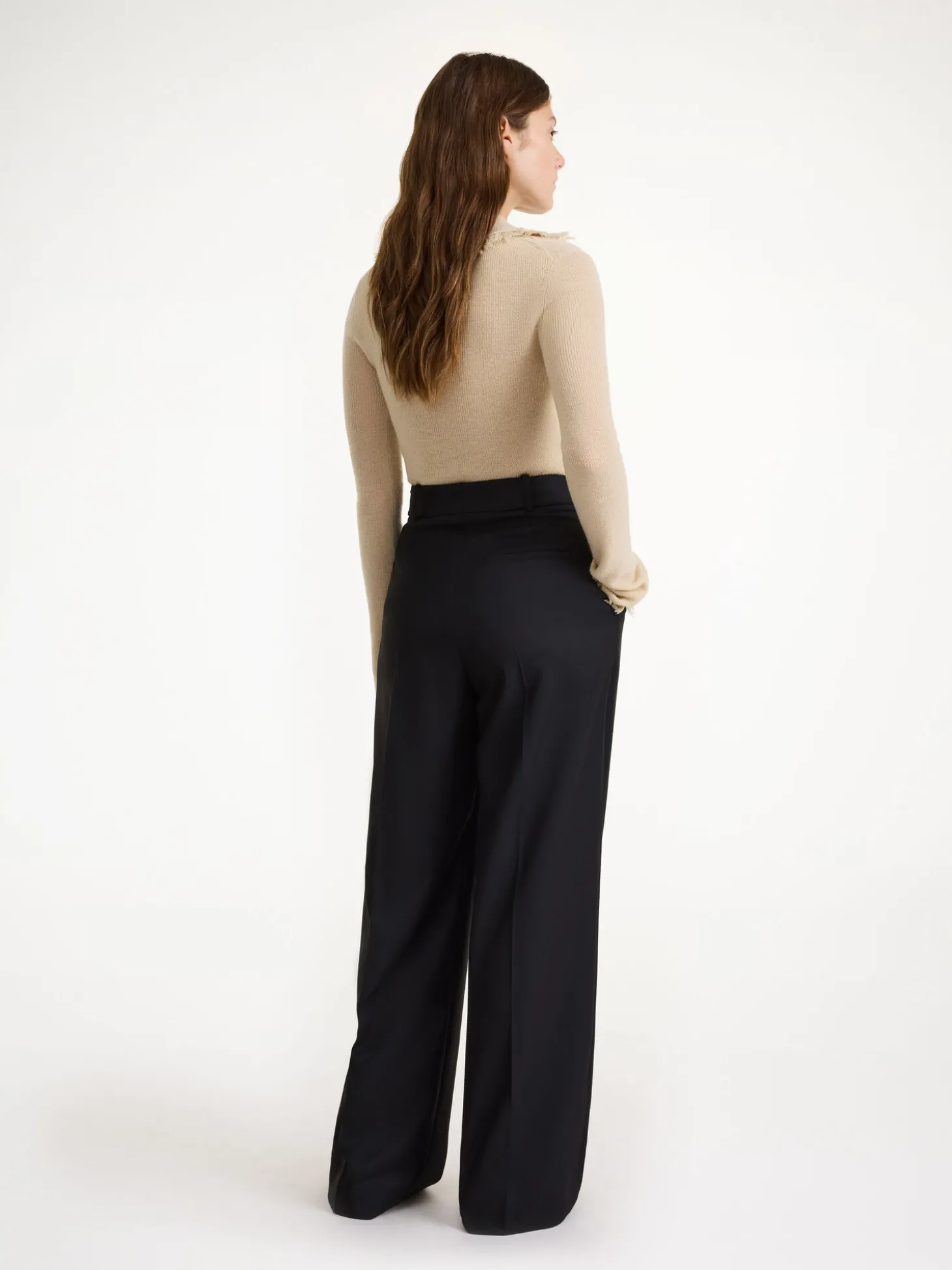 Clearance By Malene Birger Cymbaria højtaljede bukser Black