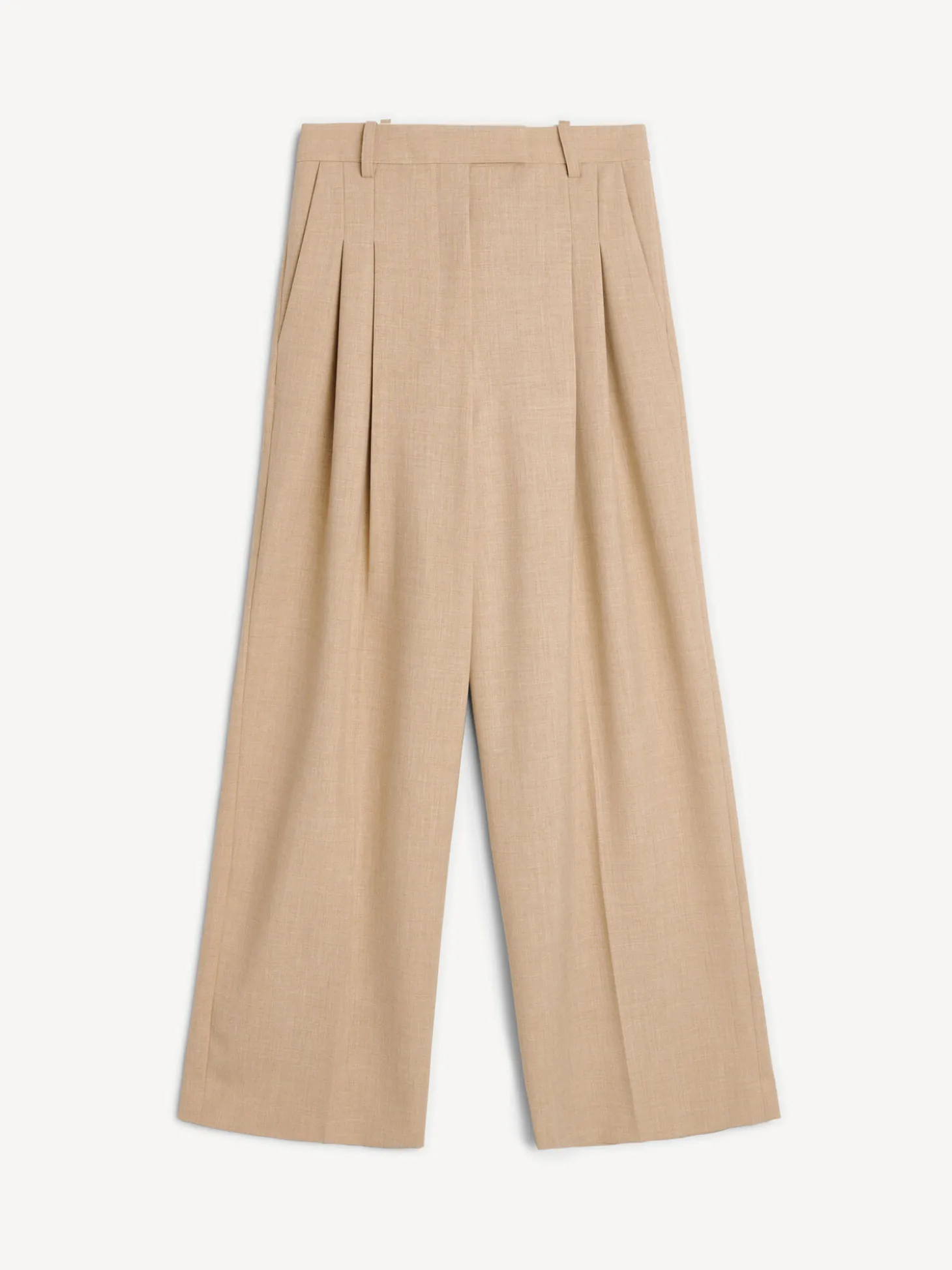 Outlet By Malene Birger Cymbaria højtaljede bukser CinnamonBrown