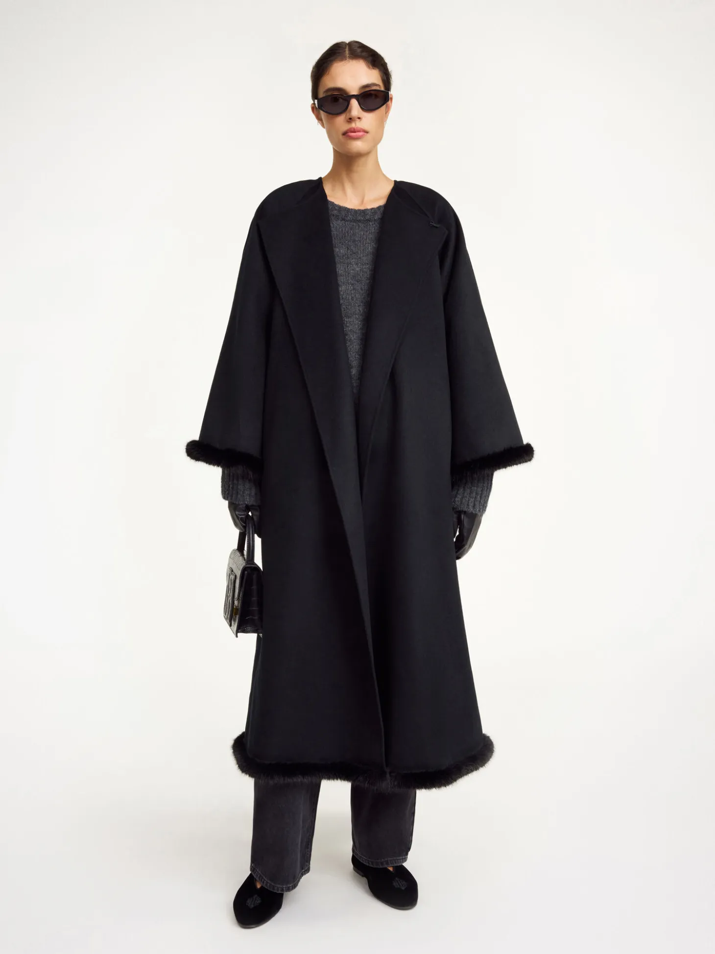Online By Malene Birger Dalimas frakke i uld Black