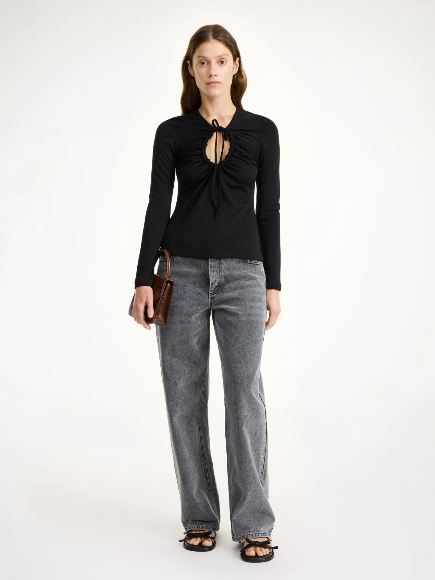 Clearance By Malene Birger Derja bluse Black