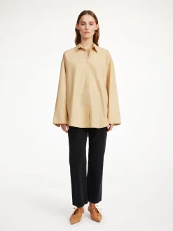 Outlet By Malene Birger Derris skjorte DarkSand