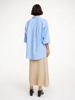 Outlet By Malene Birger Derris skjorte BlueIrisStripeSmall