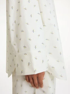 New By Malene Birger Derris skjorte MiniFlowerPrint