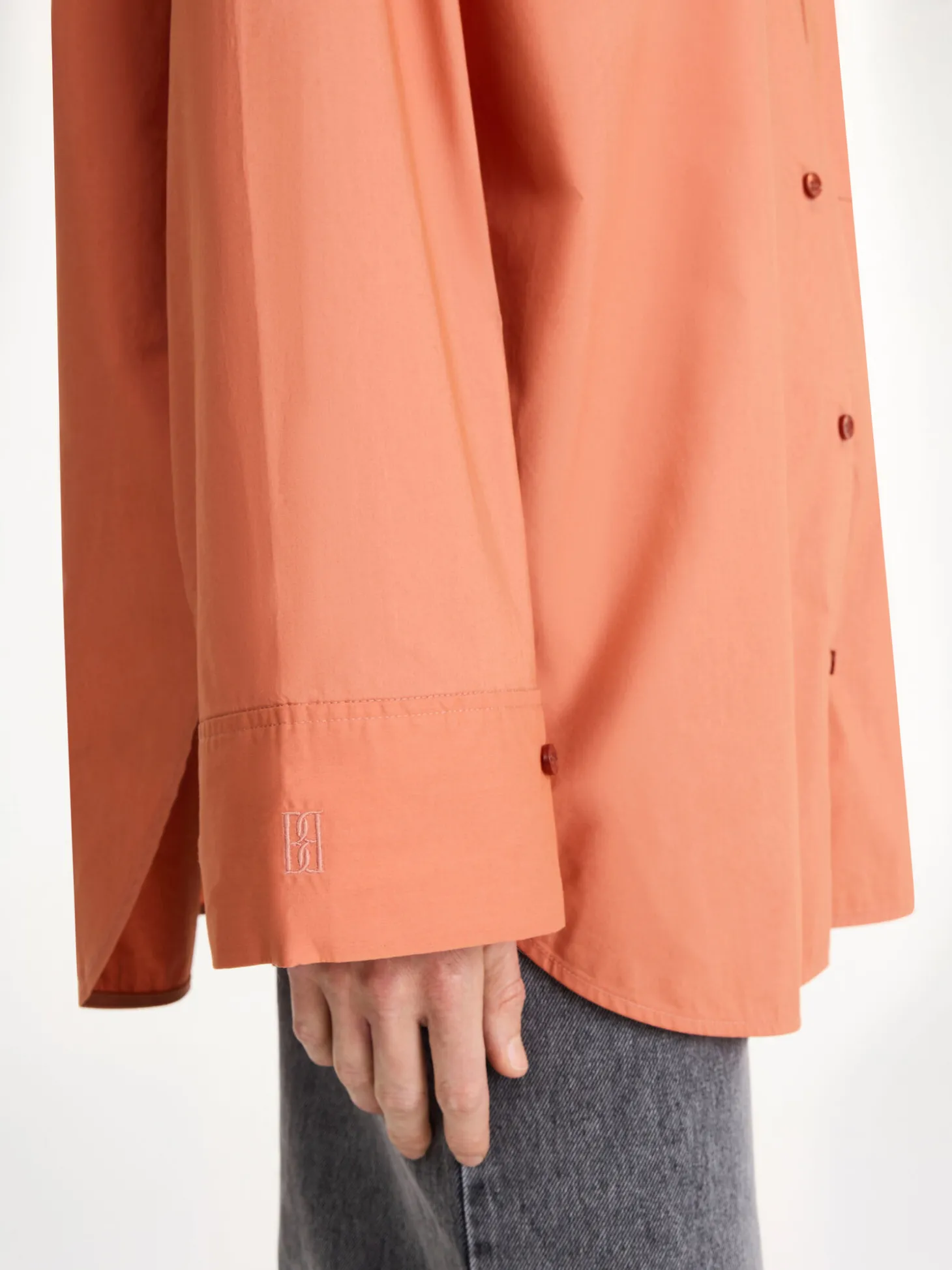 Hot By Malene Birger Derris skjorte DarkCherryPlum
