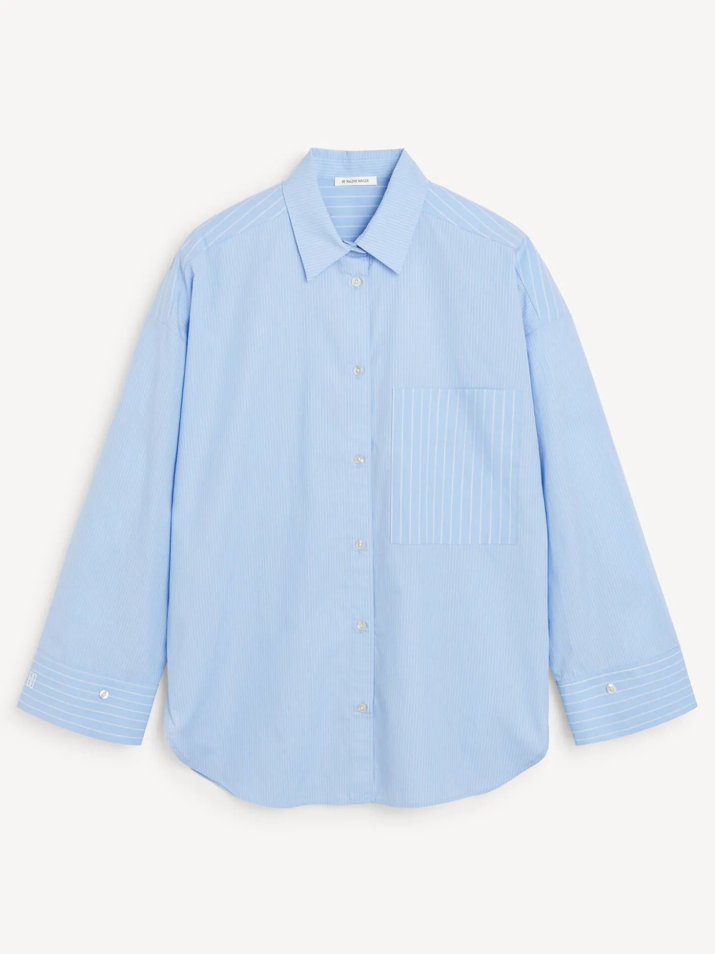 Outlet By Malene Birger Derris skjorte BlueIrisStripeSmall