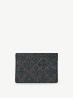Hot By Malene Birger Elia kortholder med print DarkChokolate