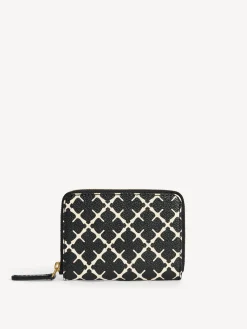 New By Malene Birger Elia møntpung med print Black