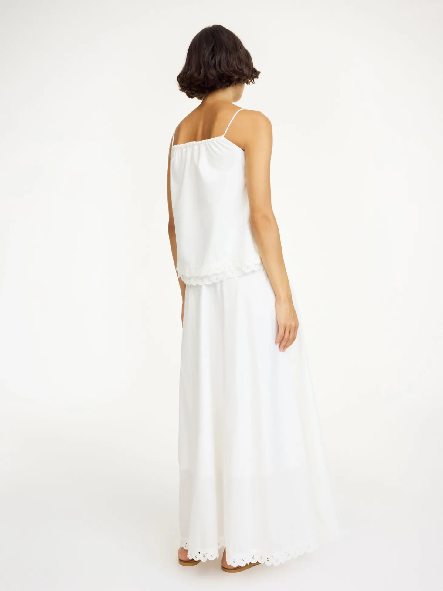 Fashion By Malene Birger Elle top SoftWhite