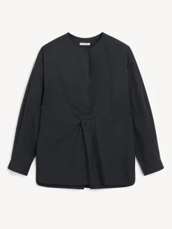 Sale By Malene Birger Fayette skjorte i økologisk bomuld Black