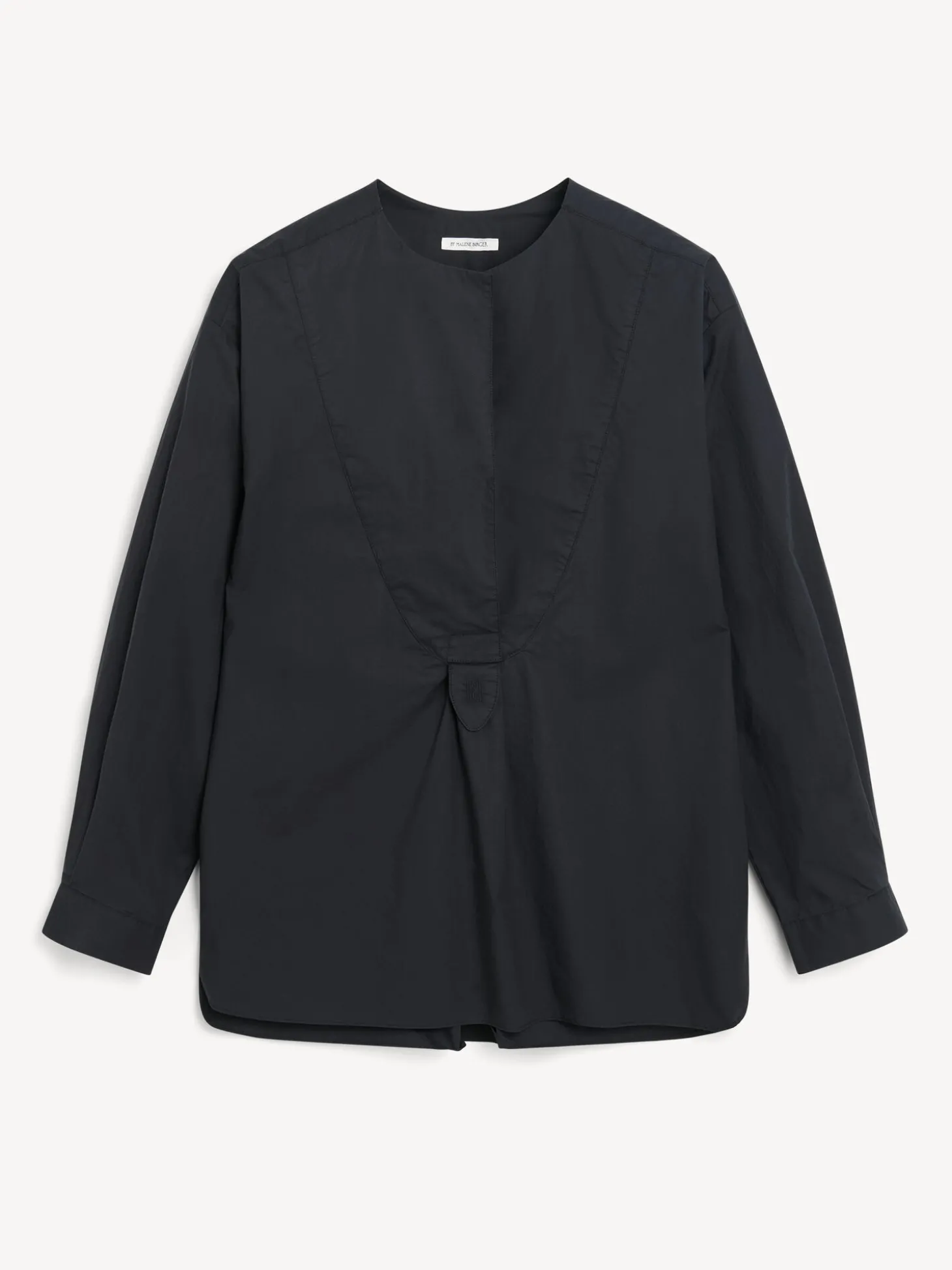 Sale By Malene Birger Fayette skjorte i økologisk bomuld Black