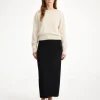 Fashion By Malene Birger Fiemme midinederdel Black
