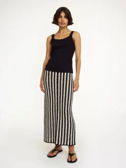 Fashion By Malene Birger Frillio top Black