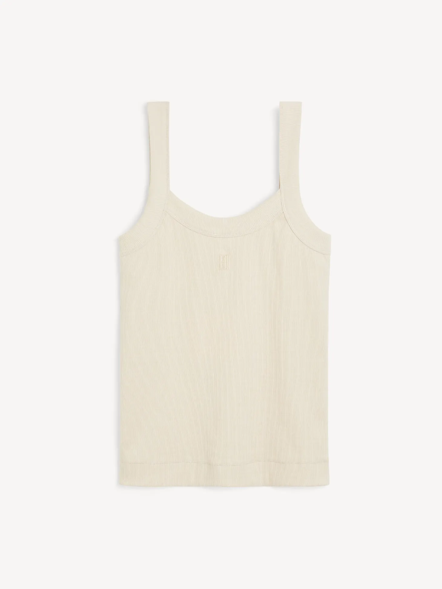 Fashion By Malene Birger Frillio top OysterGray