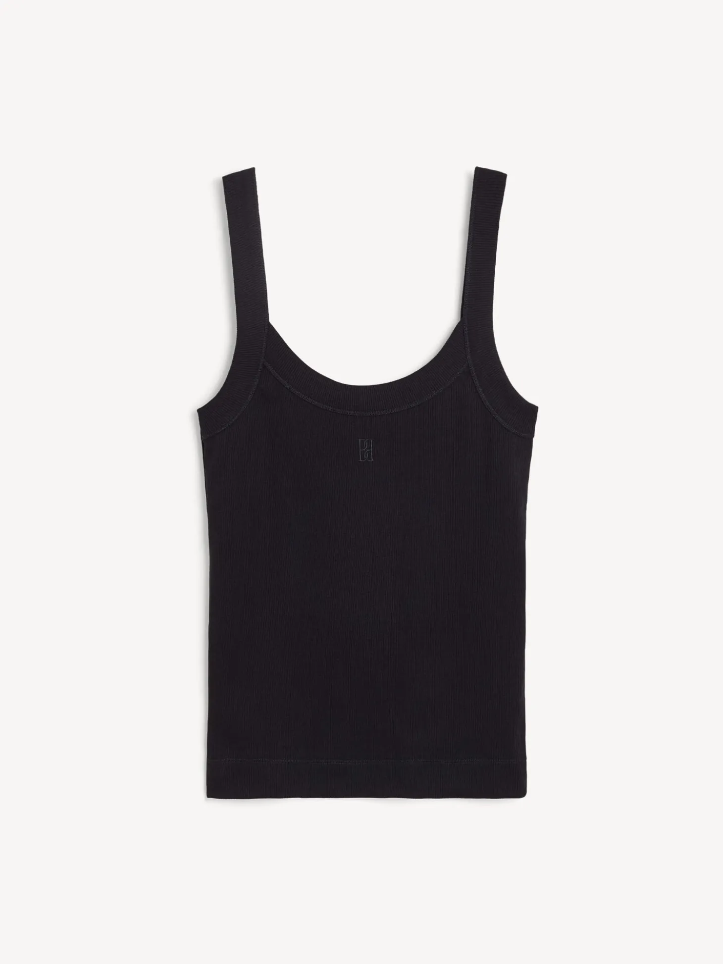 Fashion By Malene Birger Frillio top Black