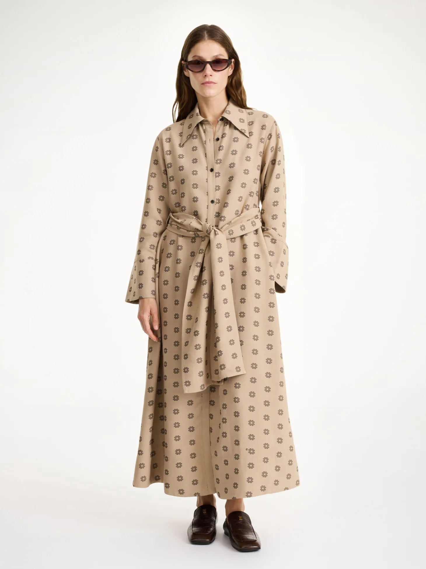 Hot By Malene Birger Ginney maxikjole Graphicflower