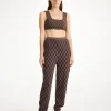 Outlet By Malene Birger Hali sweatpants DarkMahogany