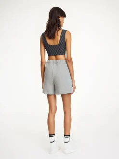 Fashion By Malene Birger Halio shorts GreyMelange