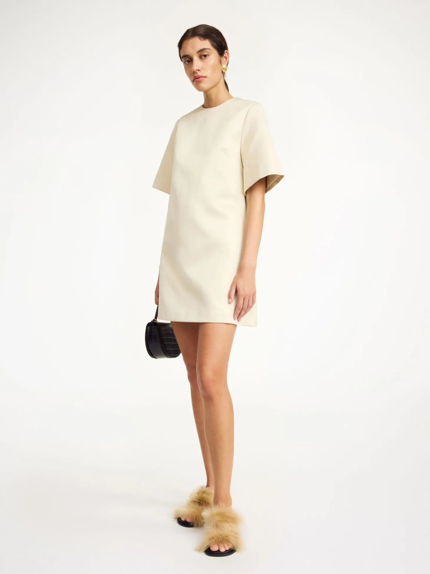 Online By Malene Birger Harperz minikjole OysterGray