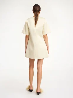 Online By Malene Birger Harperz minikjole OysterGray