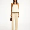Sale By Malene Birger Hermie top OysterGray