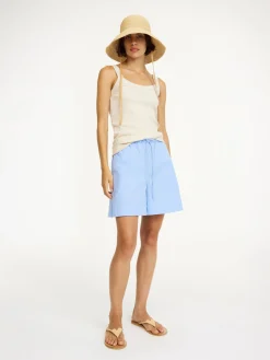 Sale By Malene Birger Ifeion shorts BlueIrisStripeSmall