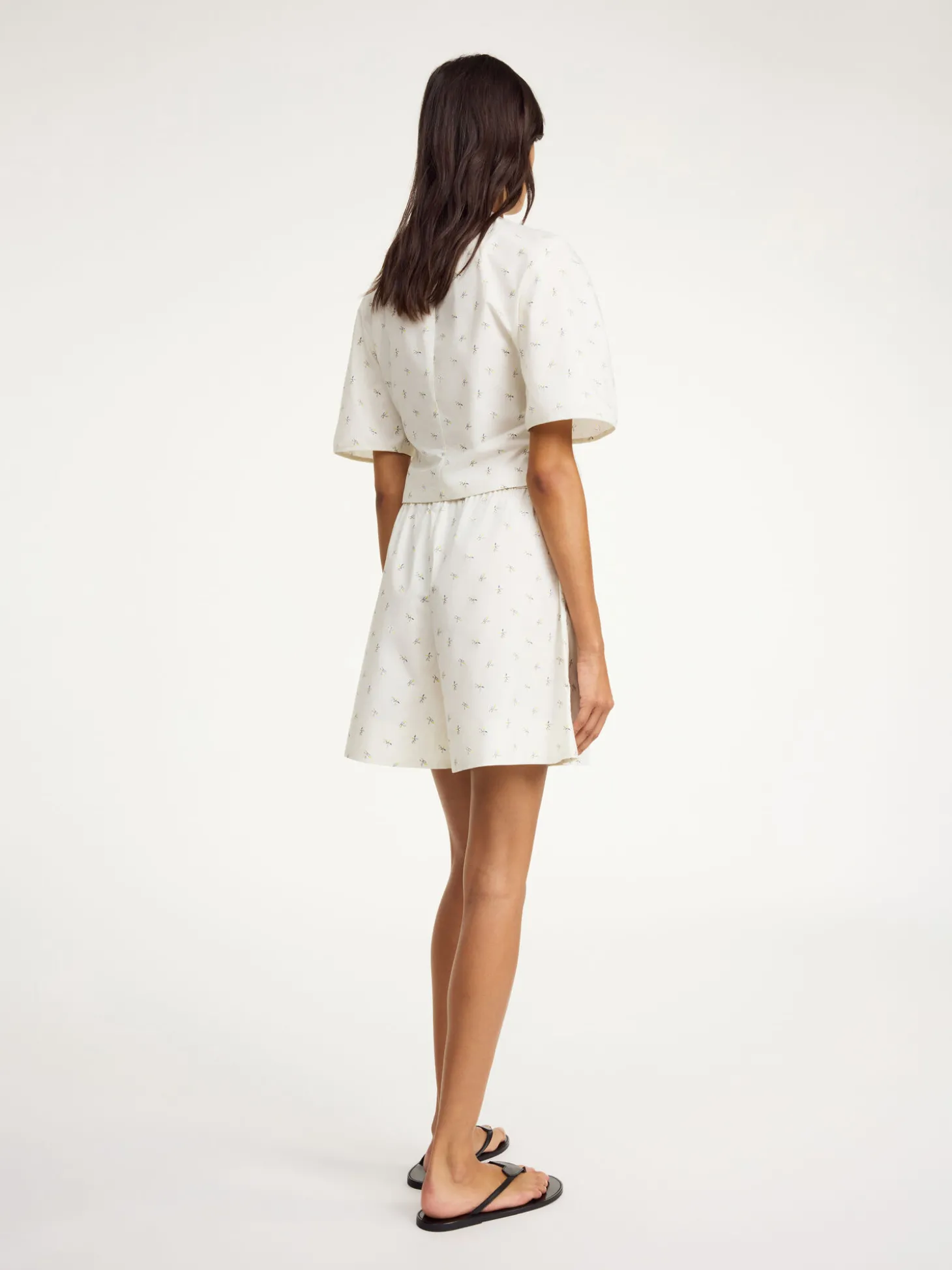 Fashion By Malene Birger Ifeion shorts MiniFlowerPrint