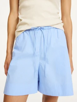 Sale By Malene Birger Ifeion shorts BlueIrisStripeSmall