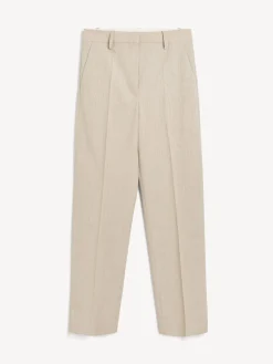 Sale By Malene Birger Igda bukser med lige ben BeigeMelange