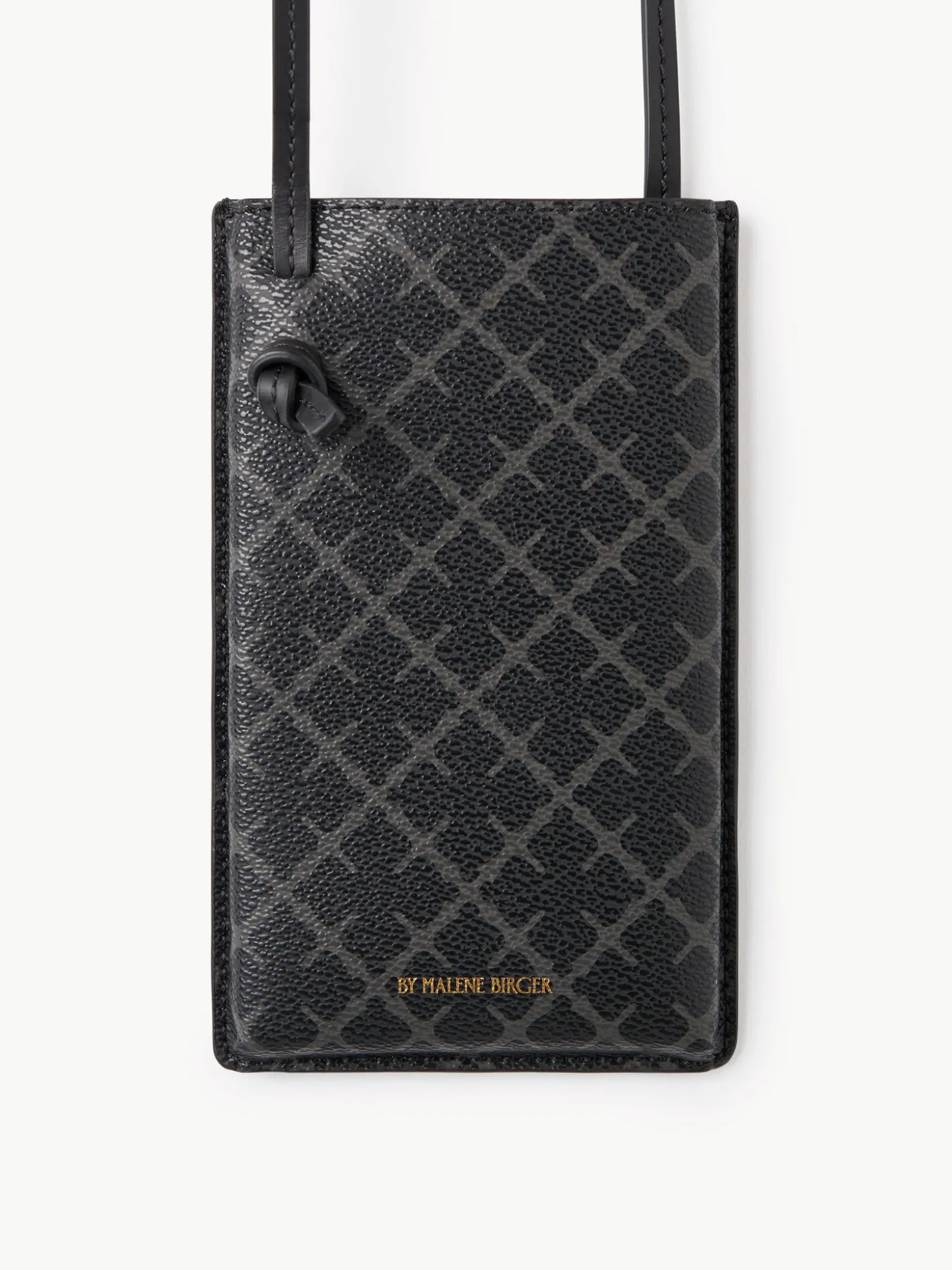 Discount By Malene Birger Ivy mobiltaske Charcoal