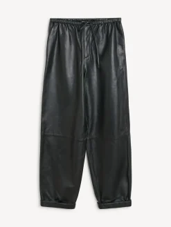 Discount By Malene Birger Joanni læderbukser Black